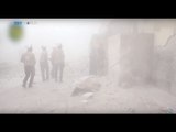 At least twenty people killed in Aleppo air strikes, William Denselow reports