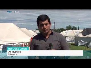 Greek officials are closing down Idomeni camp, Ali Mustafa reports