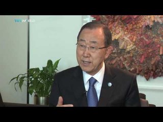 World Humanitarian Summit: TRT World Exclusive interview with UN Secretary General Ban Ki-moon