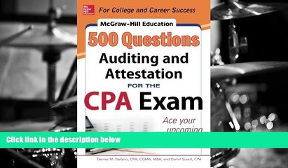 Read  McGraw-Hill Education 500 Auditing and Attestation Questions for the CPA Exam (McGraw-Hill s