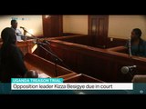Uganda's opposition leader Kizza Besigye due in court, Fidelis Mbah reports