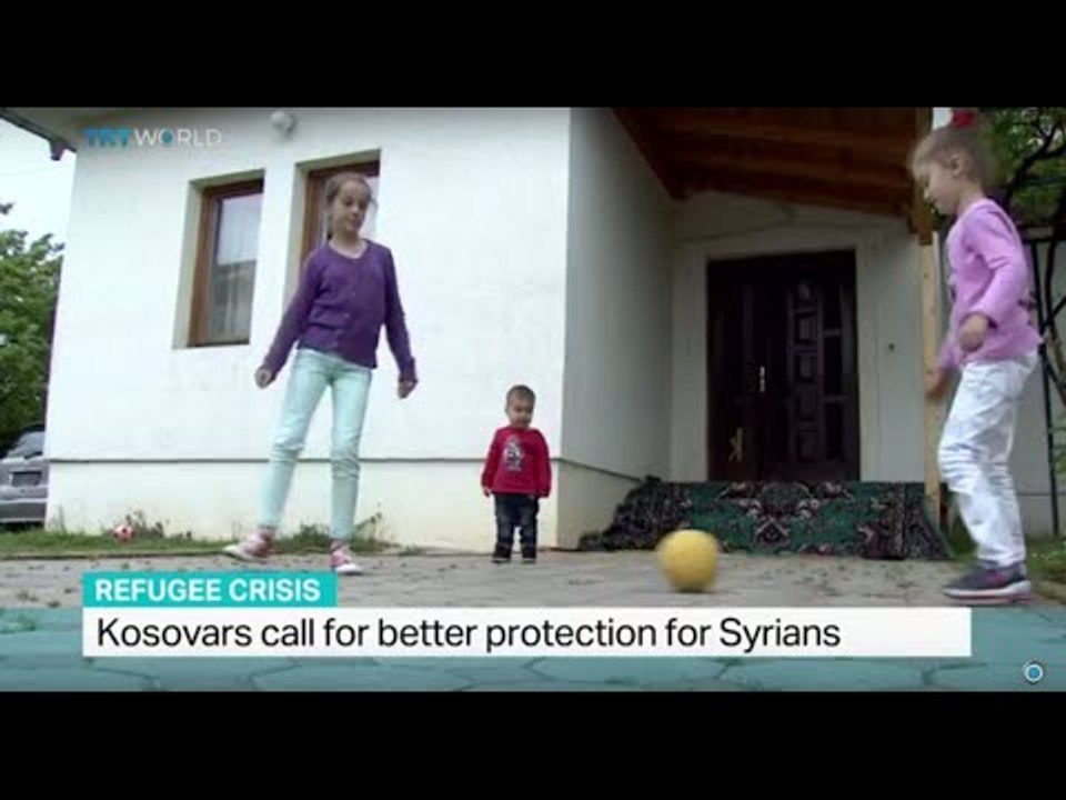 Kosovars call for better protection for Syrians, Soraya Lennie reports