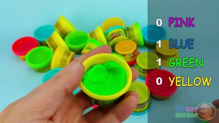 Learn Colours With Play-Doh! Fun Learning Color Contest!