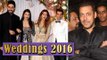 Bollywood Weddings BEST MOMENTS Of 2016 | Anushka Sharma & Virat Kohli DANCE at Yuvraj-Hazel Wedding