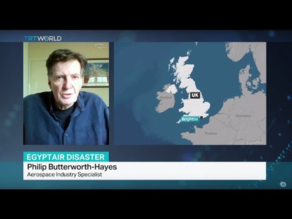 Interview with aerospace industry specialist Philip Butterworth-Hayes on EgyptAir disaster