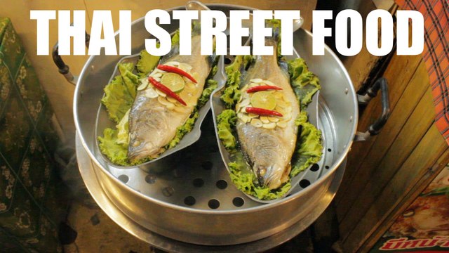 Thai Street Food at Thepprasit Night Market, Pattaya Thailand