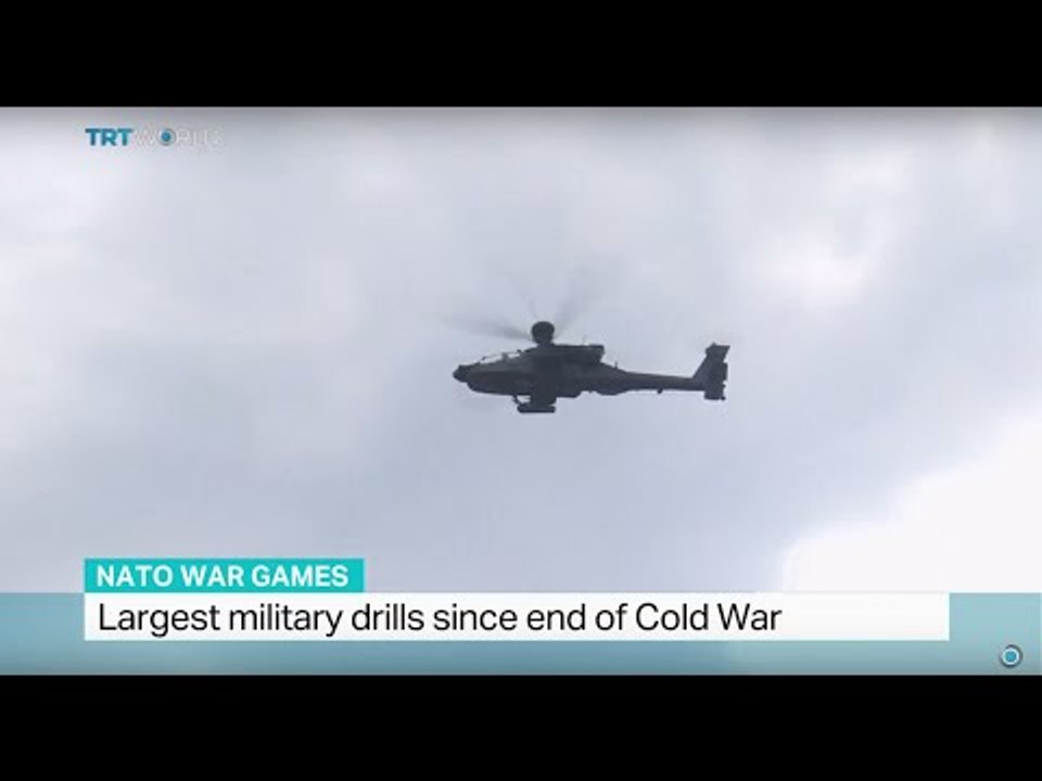 Largest military drills since end of Cold War