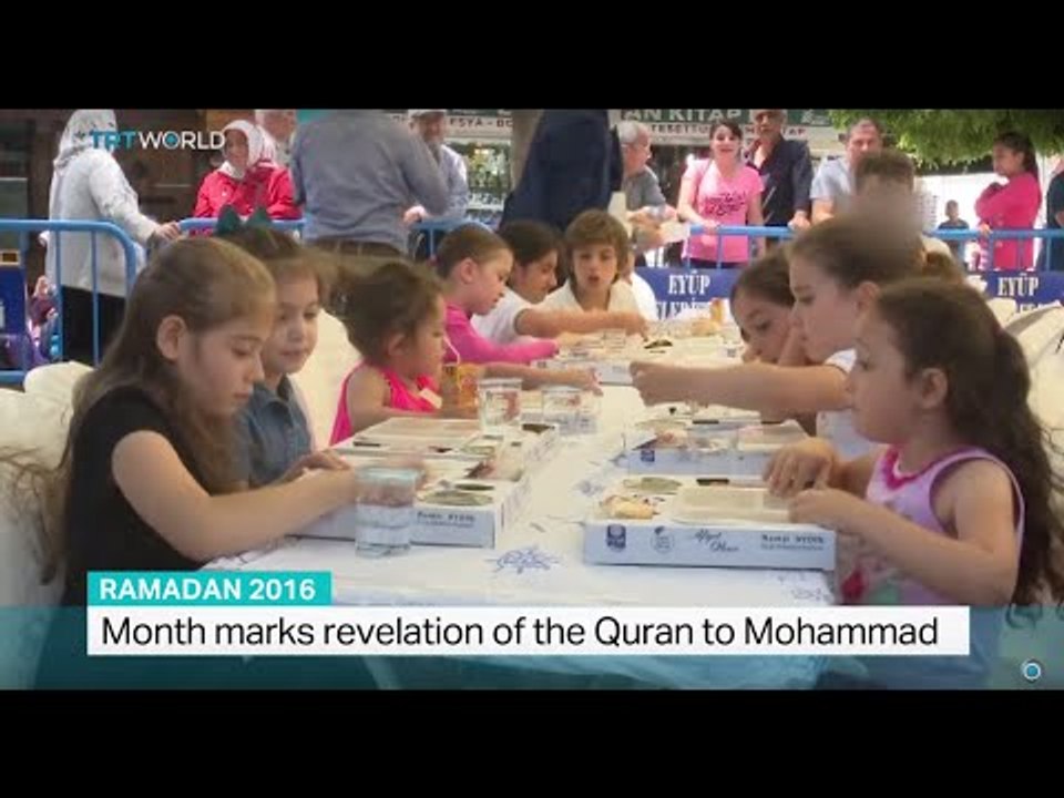 Muslims celebrate beginning of holy month, Jon Brain reports