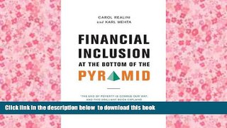 PDF [FREE] DOWNLOAD  Financial Inclusion at the Bottom of the Pyramid [DOWNLOAD] ONLINE