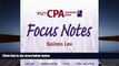 Read  Wiley CPA Examination Review Focus Notes, Business Law (CPA Examination Review Smart Notes)
