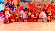 Surprise Eggs Маша и Медведь Kinder Masha i Medved Disney Peppa Pig Masha and the bear Toys