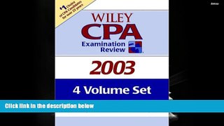Read  Wiley CPA Examination Review 2003, 4-Volume Set  Ebook READ Ebook
