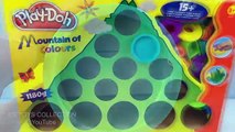 Learn Colours with Play Doh Mountain of Colours for Children Playdough Playset