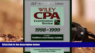 Read  Wiley CPA Examination Review, Outlines and Study Guides (25th Edition. Vol 1 of a 2 Vol Set)