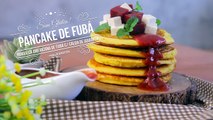 Panqueca Americana de Fubá com Goiabada (Sem Glúten!) - Receitas de Minuto EXPRESS #201-gnMtj84I7jo