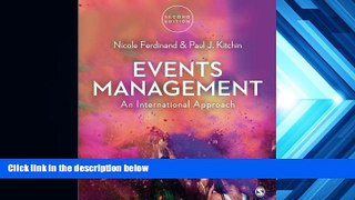 Read Online Events Management: An International Approach Full Book