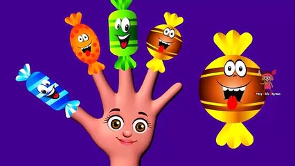 Finger Family Toffee Family Nursery Rhyme | Toffee Finger Family Songs