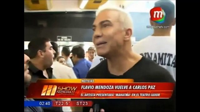 Flavio Mendoza vuelve a Carlos Paz con Mahatma
