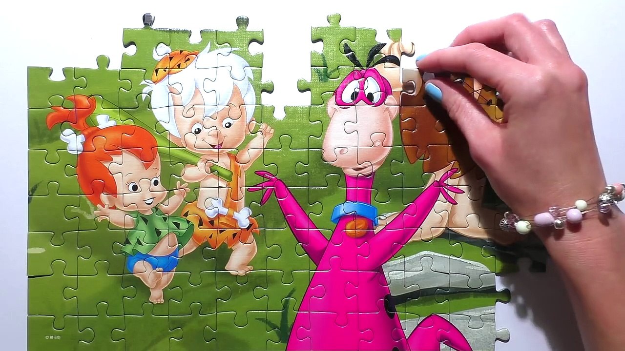 FLINTSTONES Kids Puzzle Games Rompecabezas Play Jigsaw Puzzles De Games Toys Playset