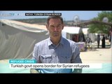 Turkish government opens border for Syrian refugees for Eid al-Fitr, Iolo ap Dafydd reports
