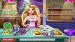 Disney Tangled Princess Rapunzel Dish Washing Realife Cartoon Baby Games for Kids