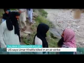 US says Taliban commander Umar Khalifa killed in an air strike