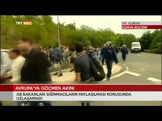 Avrupa'ya Göçmen Akını ve Sığınmacıların Paylaşılması - Dünya Bülteni - TRT Avaz