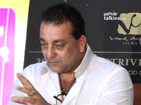 Rajkumar Hirani, Sanjay Dutt and Dia Mirza at the Vidhu Vinod Chopra Film Festival