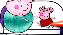 Peppa Pig and Daddypig BEST Coloring Book Pages Kids Fun Art Activities Rainbow Coloring Videos