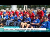 America Votes 2016: Clinton and Trump battle for veterans' support
