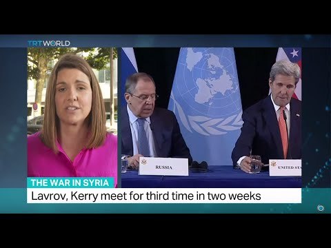 The War In Syria: Kerry meeting Lavrov for ceasefire negotiations