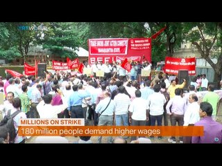 Money Talks: 180 million Indians strike against anti-worker policies