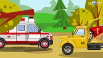 The Yellow Tow Truck helps the Police Car | Bip Bip Cars & Trucks Cartoon for children