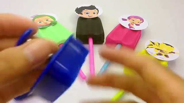 Play & Learn Colours with Play Dough Ice Cream Bubble Guppies Molds Fun Fashion - Creative for Kids