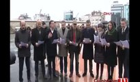 Taksim'de CHP'li vekillerden hep bir ağızdan basın açıklaması