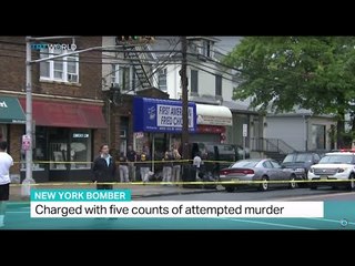 New York Bomber: Charged with five counts of attempted murder