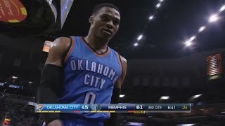 Russell Westbrook Ejected From Game | Thunder vs Grizzlies | December 29, 2016 | 2016-17 NBA