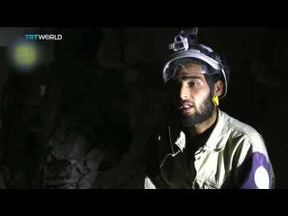 The War In Syria: The fight to save a young girl buried alive