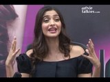 Sonam Kapoor At Promotion Of 'L'Oreal Paris Fall Repair 3x Range'