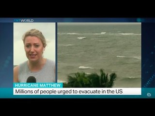 Hurricane Matthew: Millions of people urged to evacuate in the US