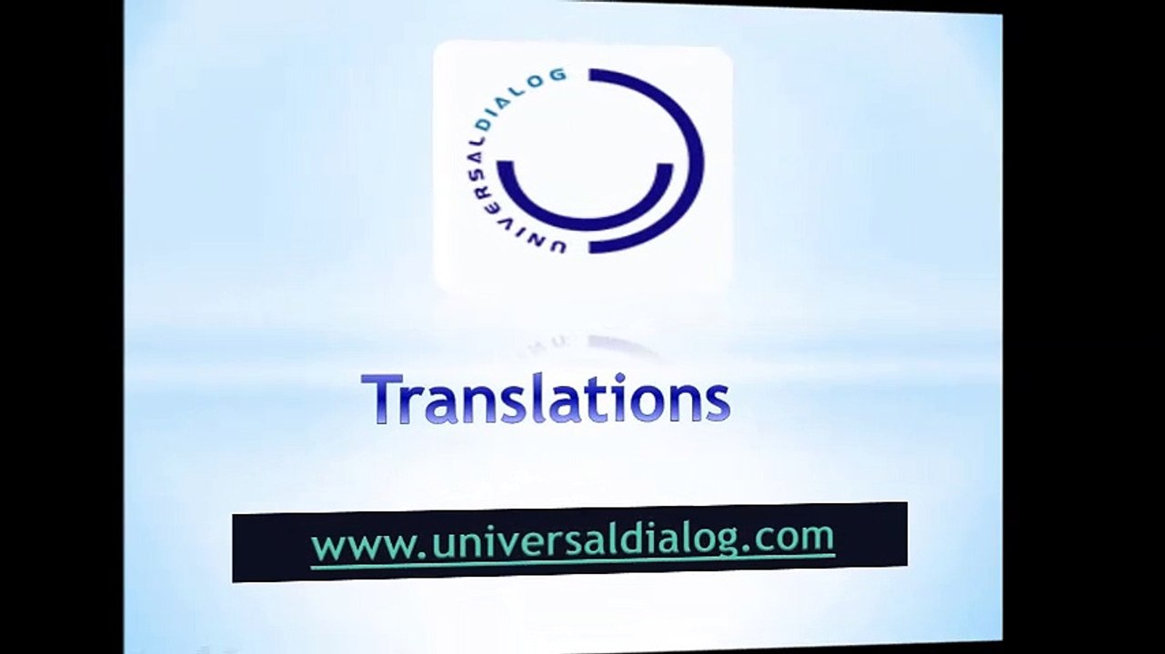 Translations - universaldialog.com