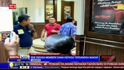Suami Sylvi Diduga Memberikan Uang ke Tersangka Makar