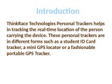 GPS Personal Trackers by ThinkRace Technologies