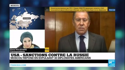 La Russie répond aux Etats-Unis en expulsant 35 diplomates américains