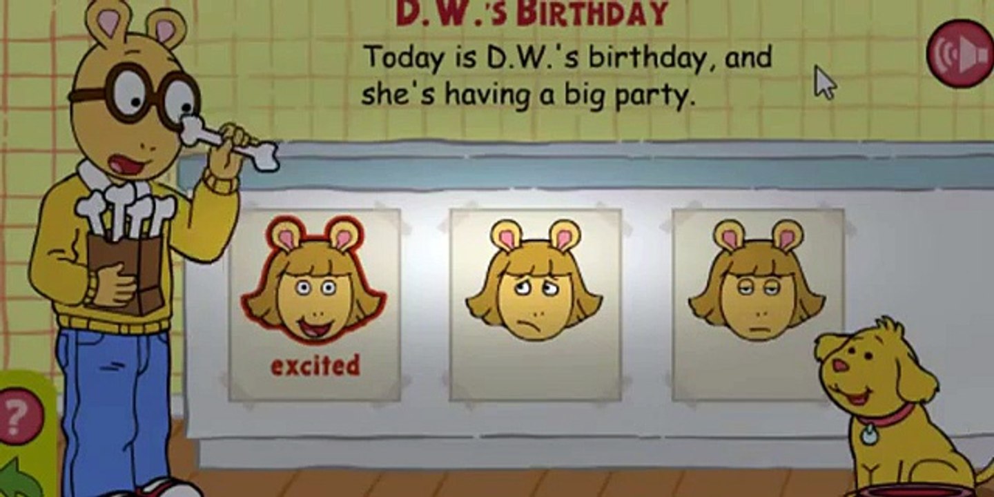 Arthur About Face Cartoon Animation PBS Kids Game Play Walkthrough