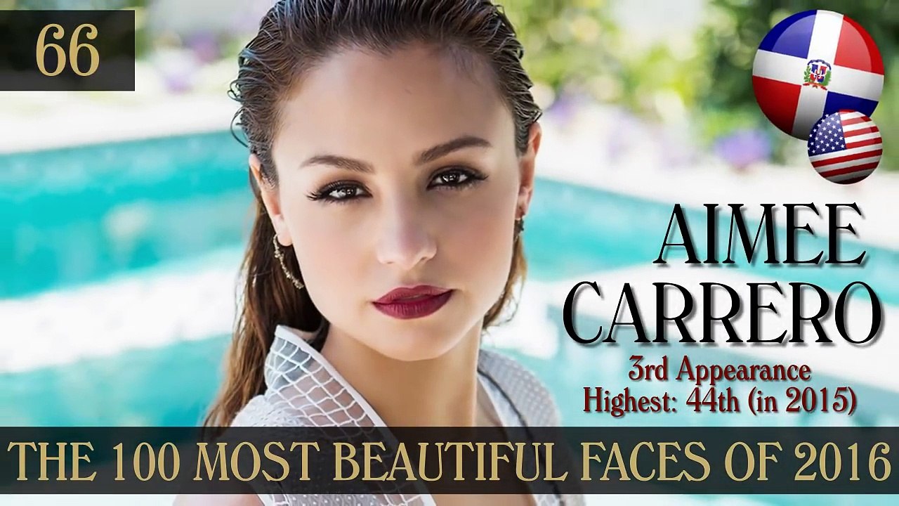 The 100 Most Beautiful Faces of 2016