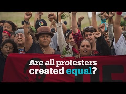 Protesters at Standing Rock v Occupiers of Oregon standoff