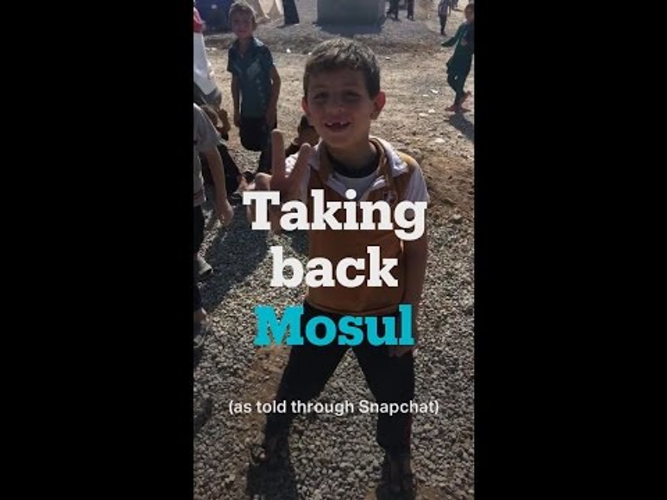 Taking back Mosul: Setting up the IDP camp