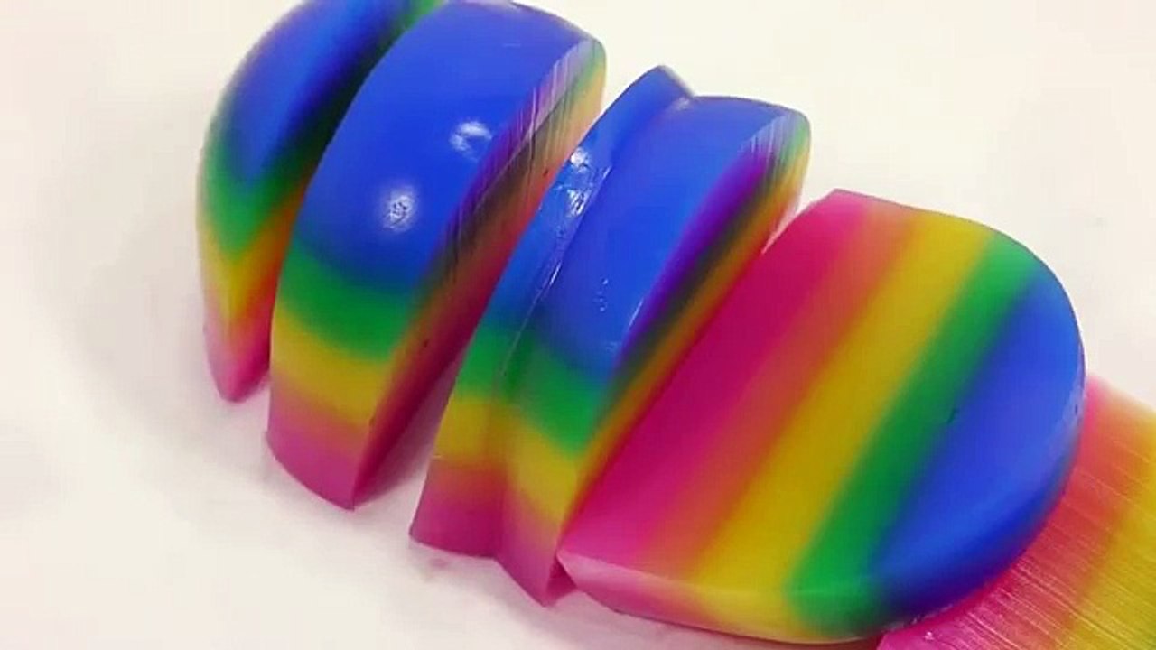 Colors Big Hip Yogurt Milk Gummy Pudding Learn Colors Slime Toilet Poop