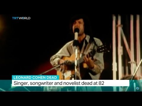 Influential singer and songwriter Leonard Cohen dies aged 82